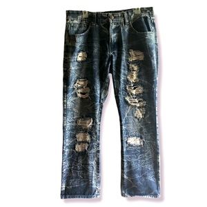 Men's NWT Diamon Dollars Stone Wash Vintage Jeans Size 34/30